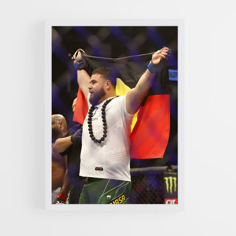 Poster Drapeau de Gloire – affiche MMA (vue 3)